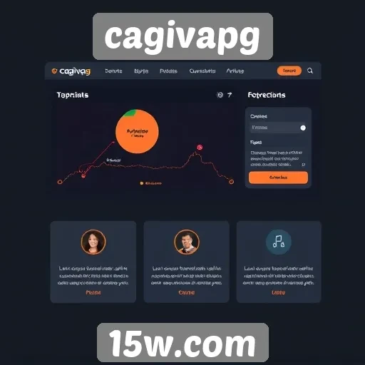Análise da interface do usuário no site cagivapg